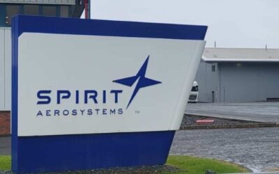 Formation en flap peening chez Spirit AeroSystems à Prestwick